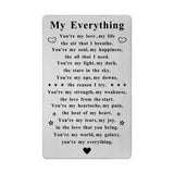 Anniversary Card Gifts For Women Men - Happy Birthday Card For Him Her, I Love You Gifts For Husband Wife Boyfriend Girlfriend Couple On Birthday Wedding Anniversary Christmas