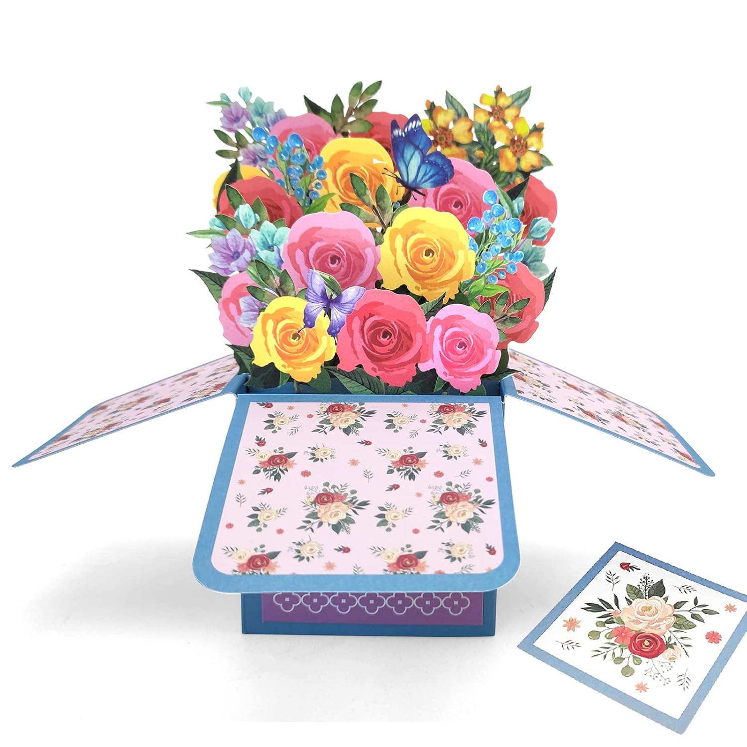 3D Pop-Up Thank You Cards! Birthday Gift Card With Note Note Card And Envelope, Perfect For Birthdays, Teacher Appreciation, Or Gifting Mom, Grandma, Dad, Or Best Friends.