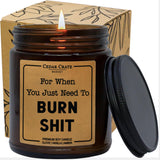Funny Candle, Sarcastic Novelty Gift For Friends, Coworkers, Boss, Employee, Administrative Assistant, Work Bestie, Adults -Birthday Gag Gifts For Women, New Job, Leaving, Retirement, Promotions