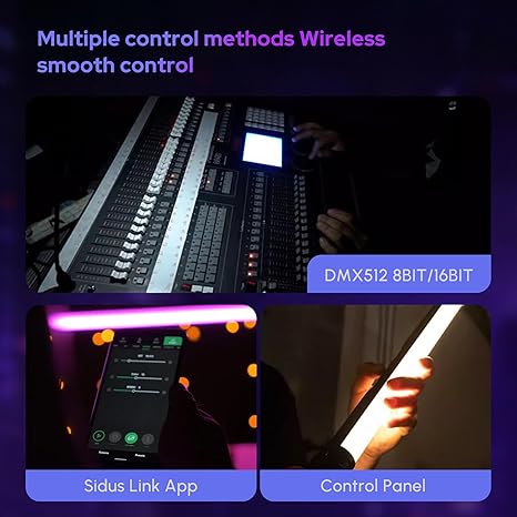 Amaran T2C RGBWW LED Tube Light 23.6 Inch 20W App DMX Control Studio Video Light