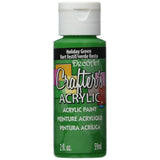 DecoArt Crafter's Acrylic Paint, 2-Ounce, Holiday Green