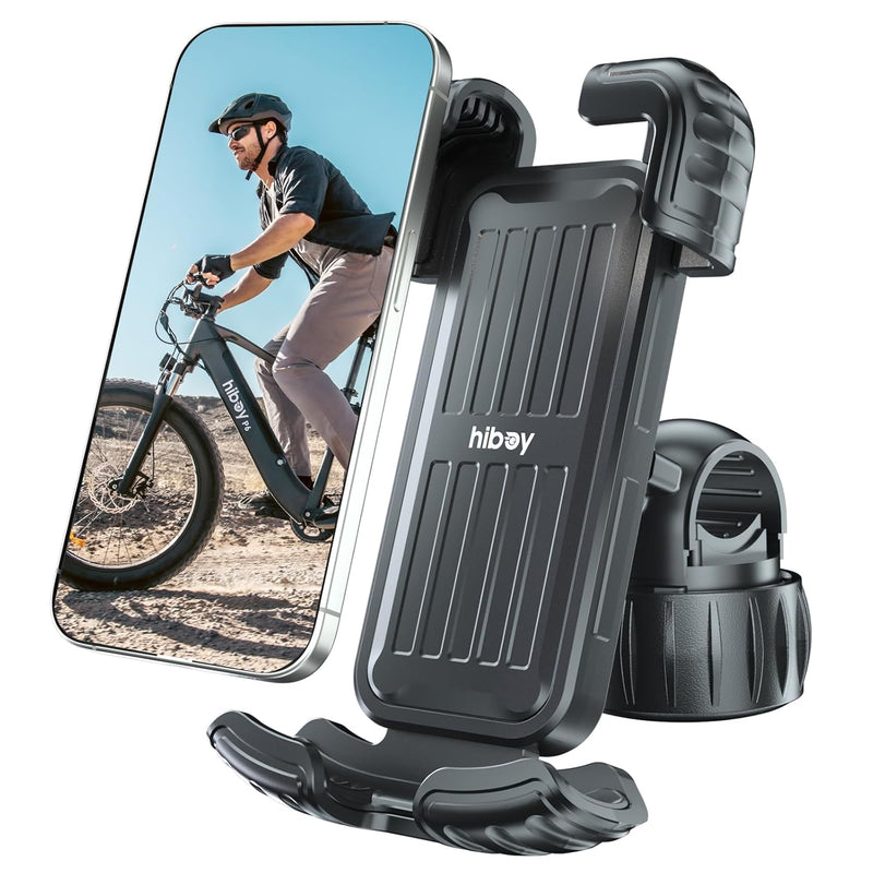 Bike Phone Holder, 360° Adjustable Motorcycle Mount for 5.1" - 6.8" Phones