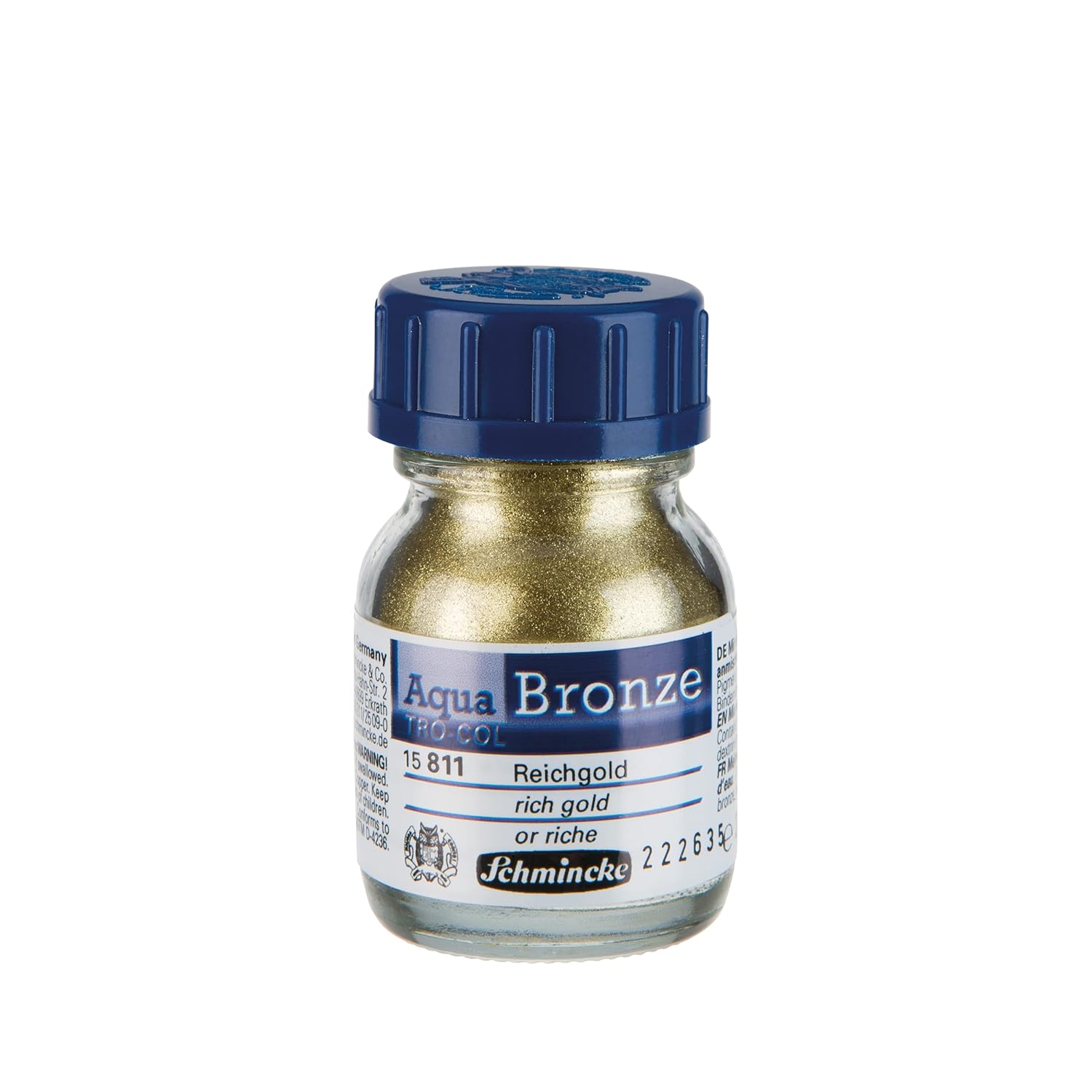 - Aqua-Bronze, Rich Gold, 20 Ml, 15 811 032, Shiny Metallic Effects On Gouache And Watercolor Paintings, Paper, Cardboard, Painting Board, Canvas