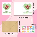 Valentine'S Day Funny Card - 30 Sets Humorous Valentines Day Box Greeting Cards With Envelopes And Stickers, Assorted Fun Coworker Note For Friends Colleague Employees Office (6” X 4”)