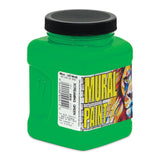 Chroma Acrylic Mural Paint for Interior and Exterior Murals - Lightfast, Mixable, Hard-Wearing Vibrant Pigment, 16 oz Screaming Green (2512)