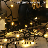 2 Pack 10.8Ft 120Led Christmas Fairy Lights, Twinkle Light Battery Operated With 8 Modes, Timer & Memory Function For In