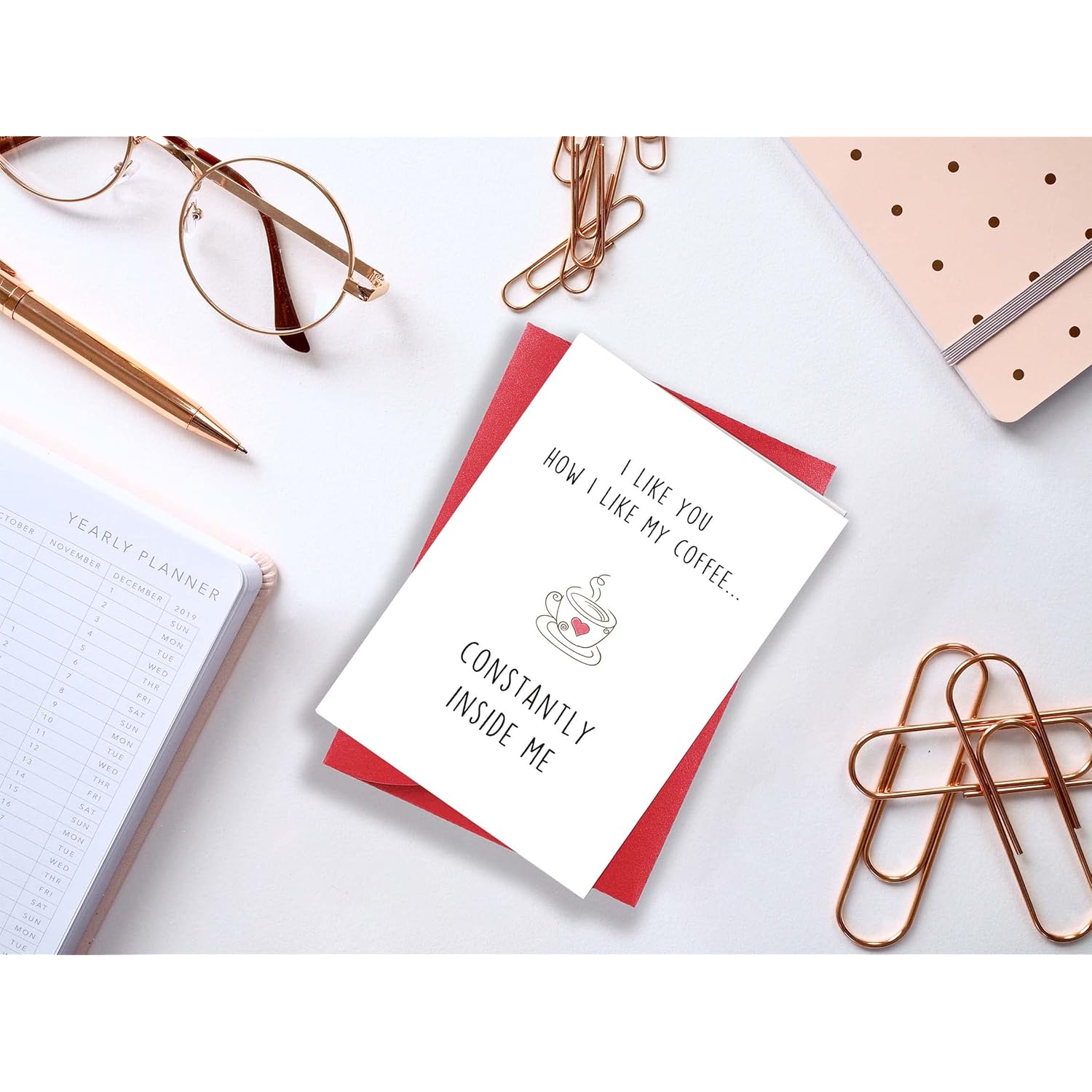 Funny Valentine’S Day Card For Husband Boyfriend, Naughty Sexy Anniversary Card, I Like You How I Like My Coffee...