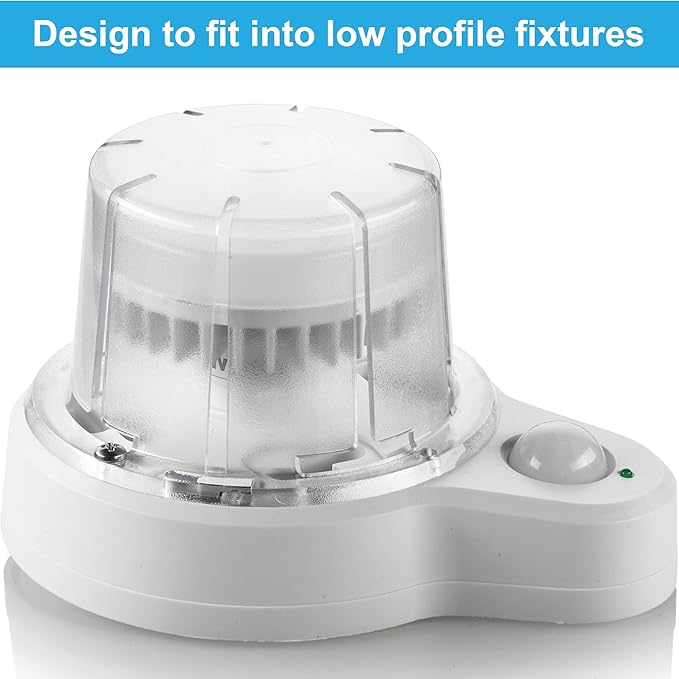 GU24 LED Puck Light Bulb 10W 1100 Lumens 4000K Natural White Low Profile Squat UL Listed