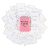 New Mom Gifts Affirmation Cards,Postpartum Gifts For New Mom Care Package After Baby Essentials, First Mothers Day Christmas, 50Pcs Mama Mother Affirmations Card
