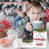 Christmas How Many Candy For Baby Shower Game, Christmas Party Decorations, Pack 1 Sign And 50 Game Cards, Christmas Baby Shower Games, Gender Neutral Party Supplies(Sdtgyx02)