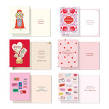 12 Pk Valentine’S Day Greeting Card Assortment With Envelopes, All About Love – 12 Designs With Verses Suitable For Most Ages And Celebrations