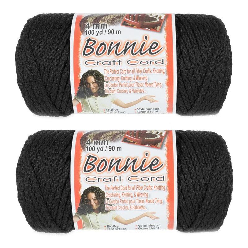 2 Pack Bonnie Macramé Cord - 4Mm - 100 Yard Lengths