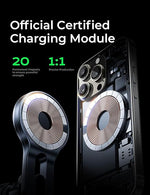 15W MagSafe Car Mount Charger with Long Arm, Wireless for iPhone 15/14/13/12