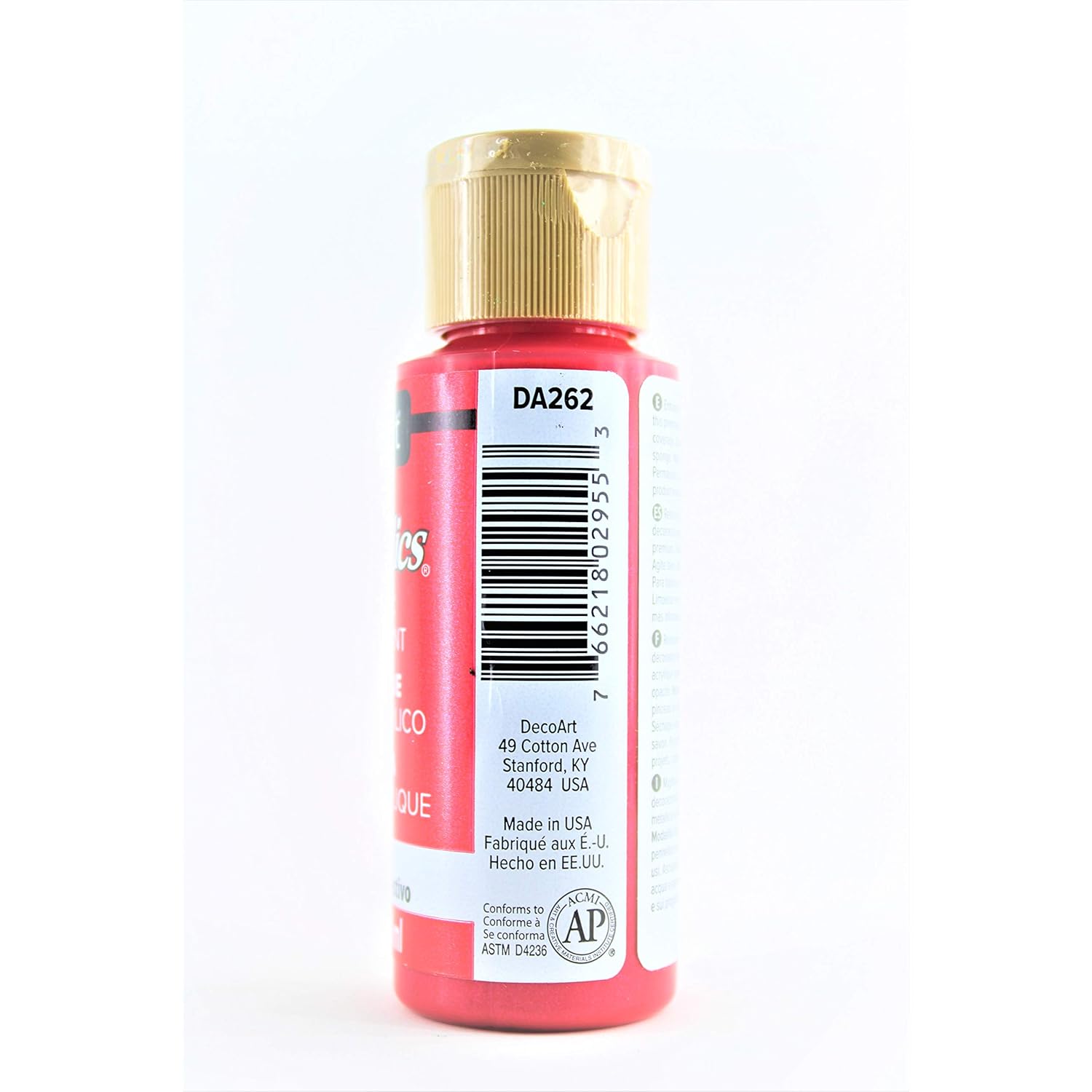 Dazzling Metallics Acrylic Paint 2oz-Festive Red