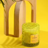 %100 Soy Wax Candles, 50 Hours Burn Time, Natural Essential Oils, Decorative Wedding Candles (Jar, Green Tea & Grapefruit)