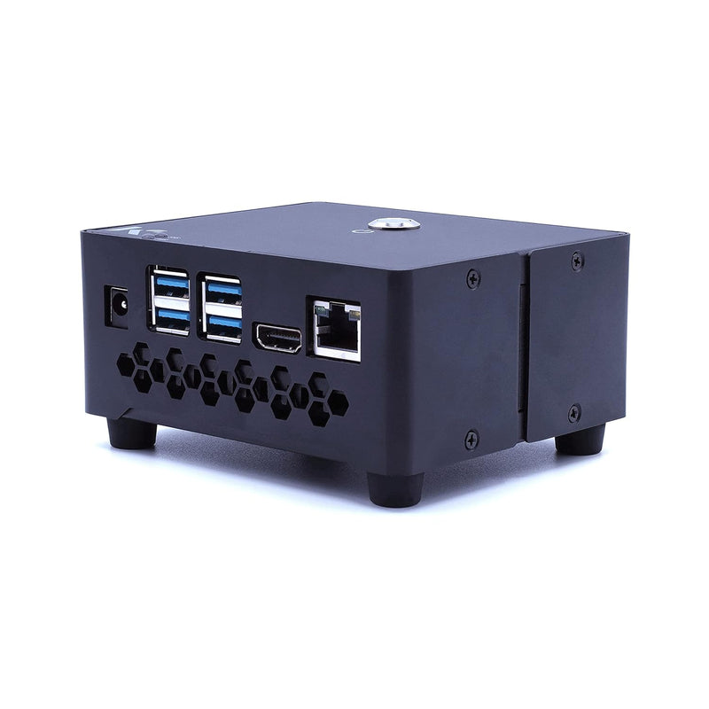 Kksb Odroid N2+ Case | Black Aluminum Odroid N2+ Enclosure With 80Mm Fan | 12M