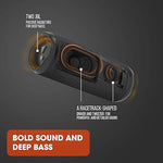 Portable Bluetooth Speaker, IPX7, 12H Playtime, JBL PartyBoost, Deep Bass (Black)