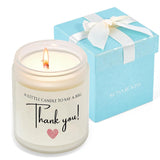 Thank You Gifts For Women, Men, Hostess, Teacher, Nurse, Couple, Appreciation Gifts For Nurse Teacher Coworker Employee Boss - A Little Candle To Say A Big Thank You, Lavender Scented Candle