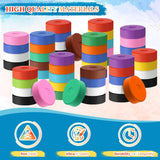 12 Pcs Tempera Paint Cakes 12 Colors Large Washable Cake Paint 2.24 X 0.71Inch Paints Blocks Art Supplies For Classroom Art Painting Drawing