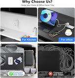 40W 4 in 1 Retractable Wall Charger with Dual Cables USB C Fast Charging Block for iPhone 17 16 Samsung Galaxy Pixel