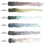 Kuretake Gansai Tambi 6 Color Set-Deep Graphite -MC20GR6V