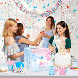 Gender Reveal Voting Game With Box And 50 Ballot Cards, Boy Or Girl Baby Shower Party Supplies, He Or She Baby Shower Voting Game Fun Gender Reveal Activity Keepsake For Guests