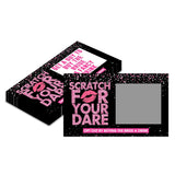 Bachelorette Dare Card Party Games, Rose Gold Bridal Shower Scratch Off Game Dare Card, Girls Night Out Activity, Wedding Party/ Engagement Party/ Bride Shower Supplies Decorations– 40 Cards(A02)