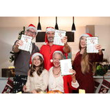 Roll A Snowman Christmas Party Game - 25 Players, Family & Adults, Holiday & Winter Activity