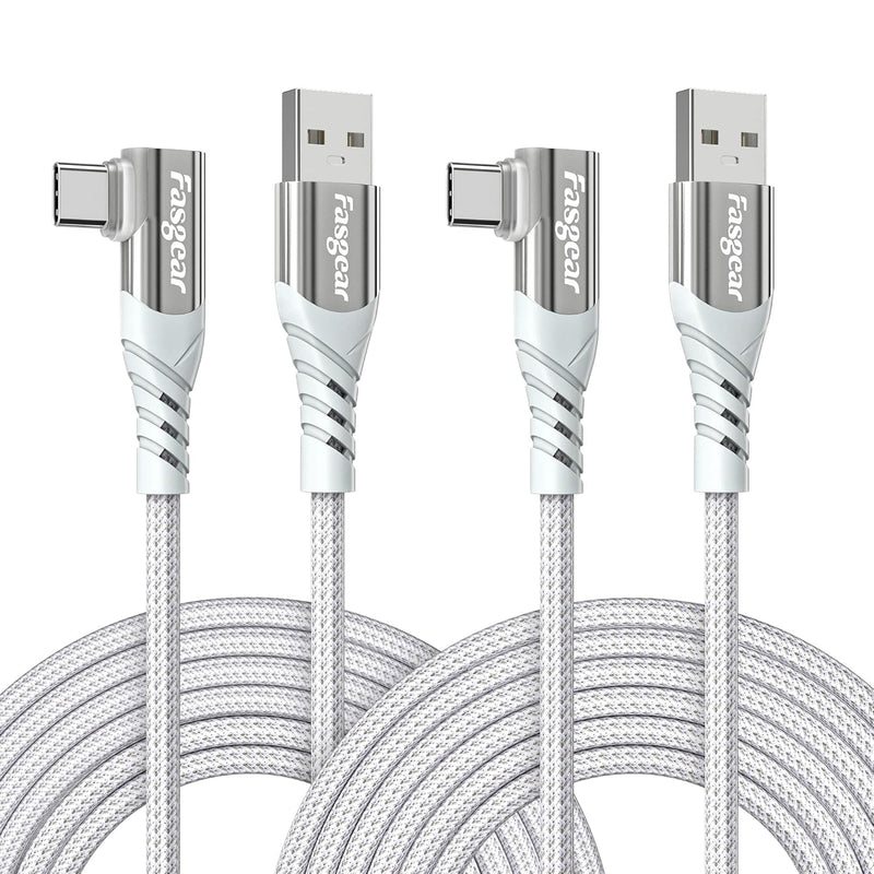 Usb C To Usb A Cable 2 Pack 10Ft Long Braided 3A Fast Charging Type C Charger