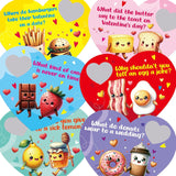 Valentines Day Cards Scratch Off Jokes For Kids Funny Notes With Envelopes For School Classroom Valentine Exchange Supplies 36Pcs