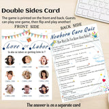 75 Pcs Baby Shower Games 6 Games Gender Neutral Baby Shower Bingo Cards Baby Prediction Advice Activity Beer Belly Or Pregnant Bump Gender Reveal Games For Guests