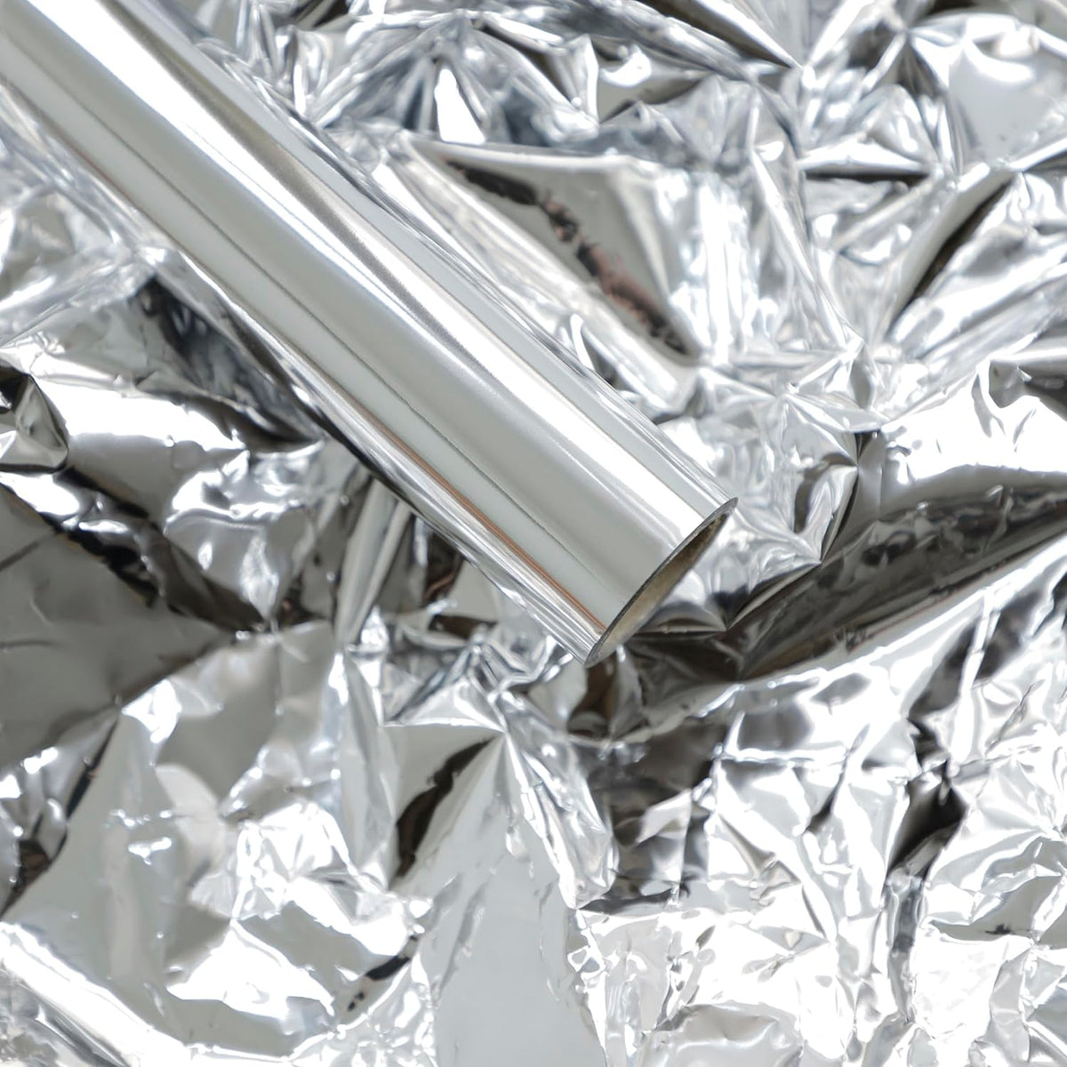 Silver Gift Wrapping Paper Waterproof Bouquet Wrap Mirror Film Korean Style Fresh Flowers Wrapping Paper Christmas, Holiday Diy Deco 22X360 Inches (Silver)