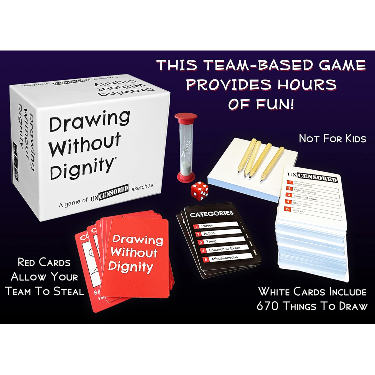 - A Twisted Funny Adult Version Of The Classic Drawing Party Game