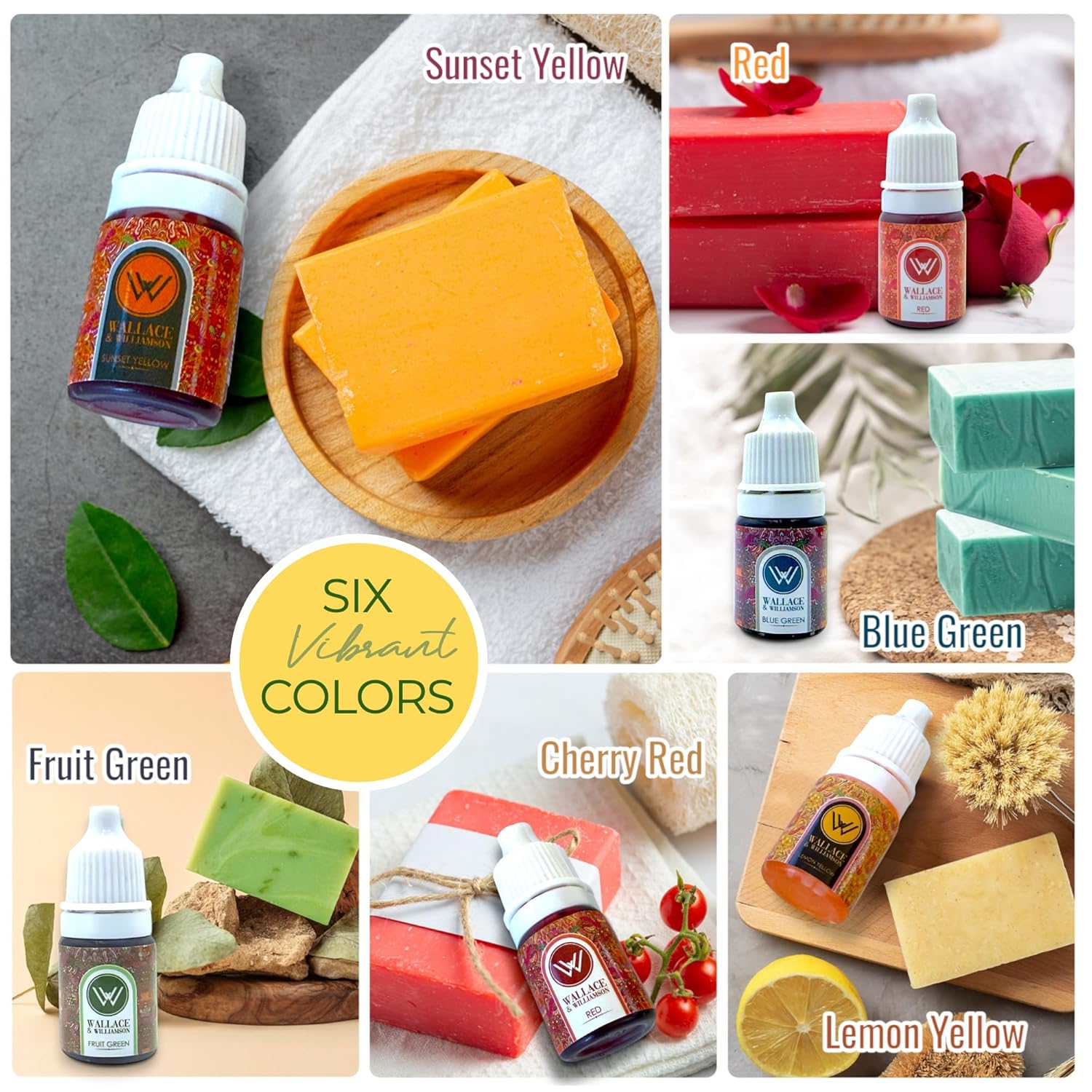 Deluxe Soap Making Kit - Adults & Kids - Modern Floral Theme - Includes Shea Butter Soap Base, Molds, Scents, Dyes, Tools & Instructions