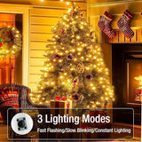 6 Pack Battery Operated Fairy Lights 7FT 20 LED Warm White Mini String Lights 3 Modes Waterproof for Mason Jars Wedding Decor
