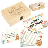 60Pcs Birthday Wishes Cards, Guest Book Advice Cards Box For Party, Advice And Wishes For Games, For 16Th, 18Th, 30Th, 40Th, 50Th, Any Age, Party Favors