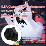 Halloween Inflatable Fan Replacement, Adapter For Christmas Inflatable Outdoor Decoration Blower For Xmas Blow Up Holida