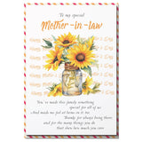 Happy Mothers Day Card Mother In Law, Mothers Day Card For Mother In Law With Envelope And Seal, Mothers Day Card For Boyfriends Mom