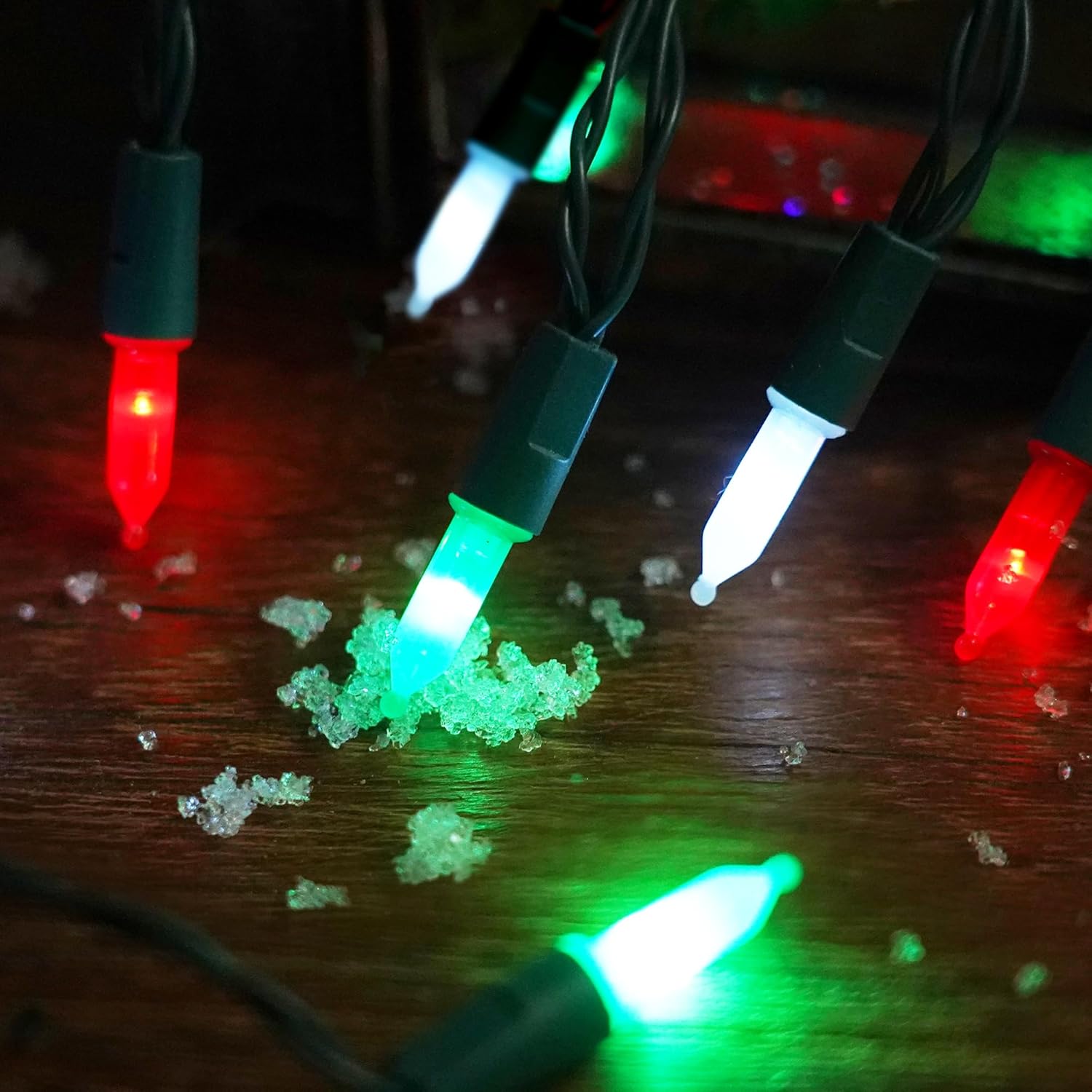 100 Led Christmas String Lights With Remote - 33Ft Mini Bulb Battery String Lights - Fairy Lighting Decor For Indoor Dec