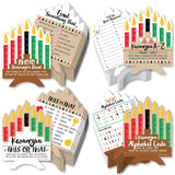 Big Dot of Happiness Happy Kwanzaa - 4 African Heritage Holiday Games - 10 Cards Each - Gamerific Bundle