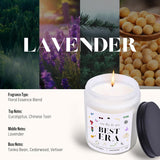 Taylor Inspired Scented Candle - Natural Soy Lavender Candle- 9Oz, Cool Gifts Idea For Christmas, Birthday Gift For Fans, Fun Presents