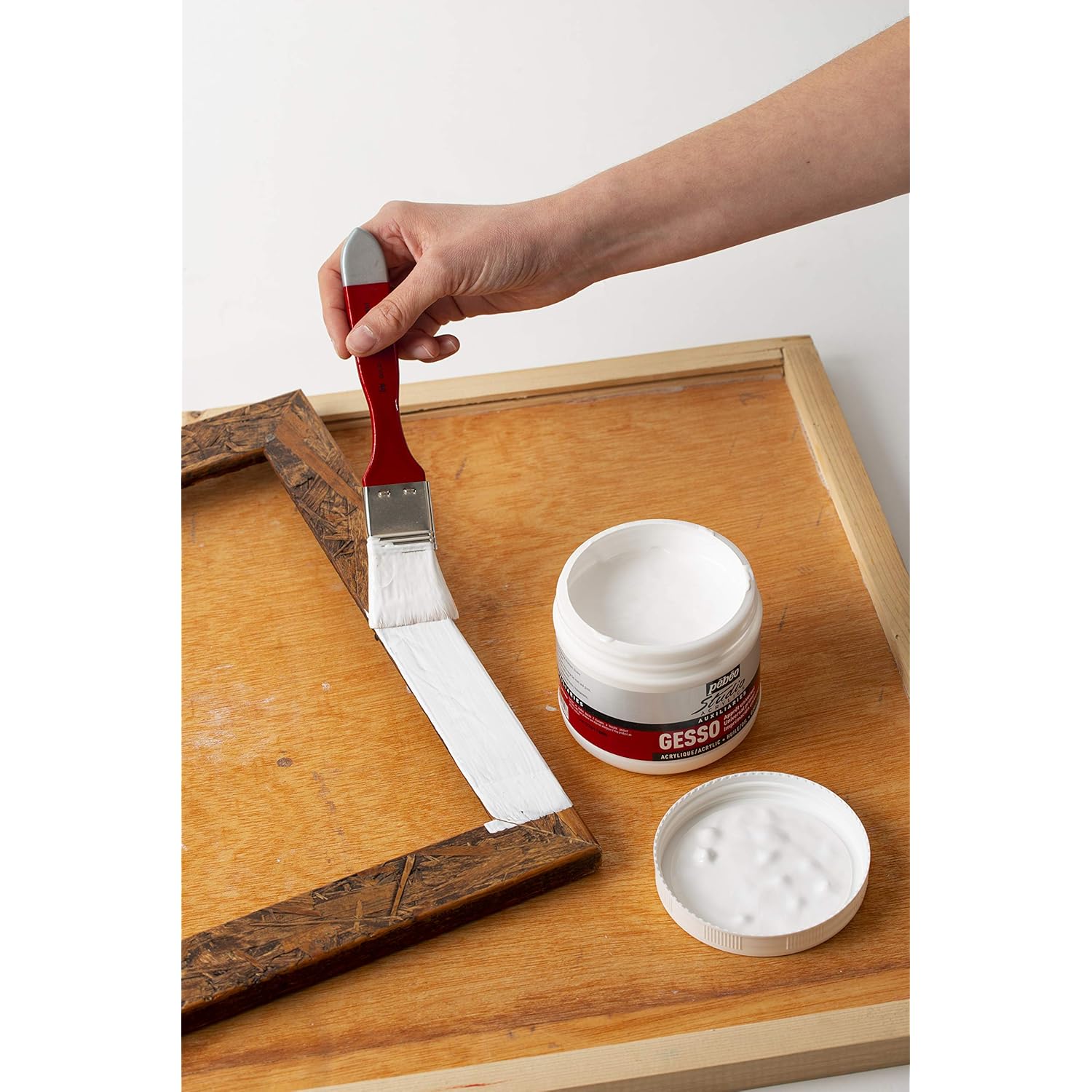 Pebeo Studio 524122 Acrylic Gesso 1 litre