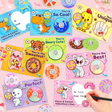 Valentines Day Cards For Kids School, 30 Pack Valentines Day Cards With Donut Fidget Spinners, Valentines Day Gifts For Kids Classroom Exchange, Prize, Valentine'S Party Favors For Boys Girls
