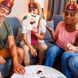 33 Thanksgiving Games For Adults Kids 30 Players Who Is Most Like The Turkey Game Cards With 3 Turkey Headbands Fall Thanksgiving Party Games For Family Activity Classroom Friendsgiving Favor