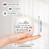 Sympathy Gifts For Loss Of Loved One, Sympathy Candle 10Oz Celebration Of Life Decorations, Memorial Gifts For Loss Of Mom Dad,Bereavement Gift Condolences Gift, Remembrance Candle In Handmade Jar