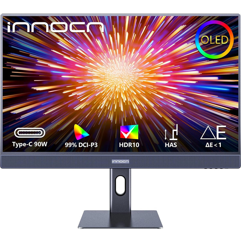 32" Oled 4K Computer Monitor, Uhd (3840 X 2160) Professional Monitor, Type-C,