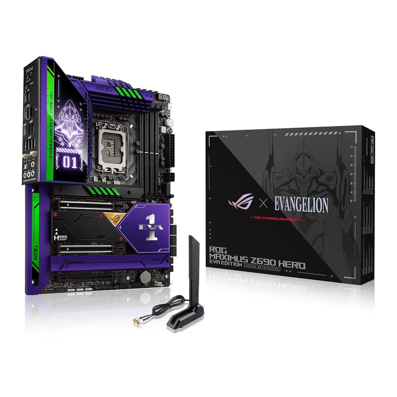 Asus ROG MAXIMUS Z690 HERO EVA(ROG x Evangelion)Z690 ATX Gaming motherboard,DD