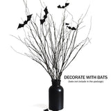 10 Pcs Artificial Twigs Curly Willow Branches, 30.7 Inches Lifelike Bendable Artificial Branch Flower Dried Stems For Home Decoration