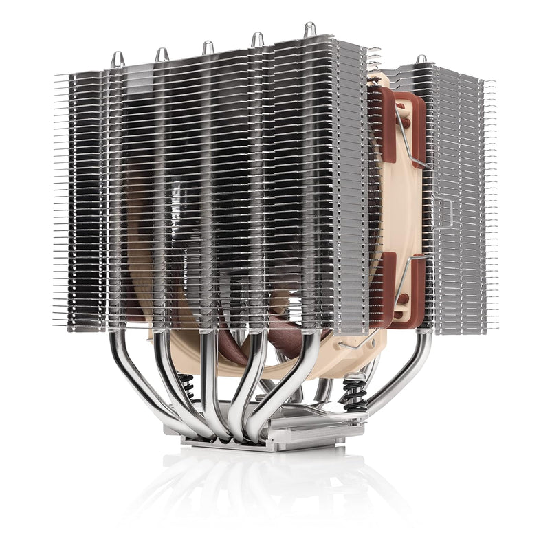 Noctua NH-D12L, Low-Height Dual-Tower CPU Cooler (120mm, Brown)