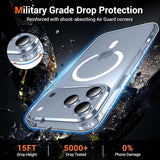 Clear Case for iPhone 18 Pro and iPhone 17 Pro Transparent Protective Cover